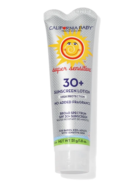 California Baby Super Sensitive Sunscreen - 1.8oz