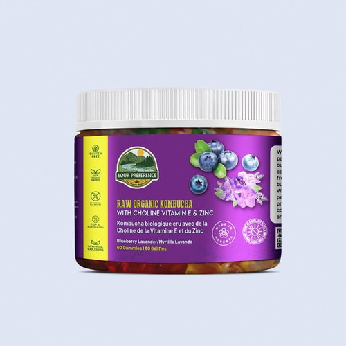 Your Preference Kombucha Vitamin Gummies - Vit E, Zinc, Choline