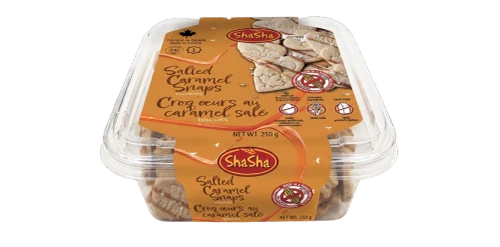 ShaSha Salted Caramel Snaps