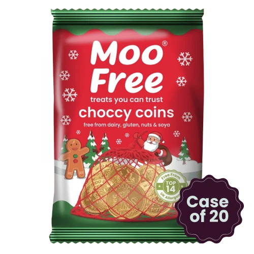 Moo Free Gold Choccy Coins - SHEA WARNING SEE DESCRIPTION