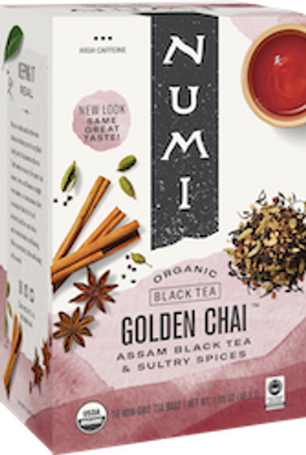 Numi Organic Bagged Tea - Golden Chai