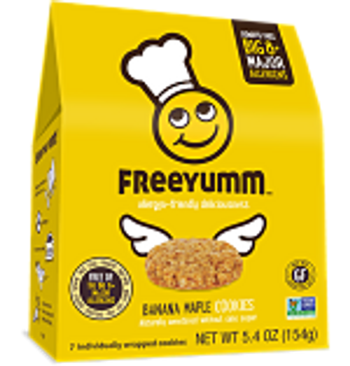 FreeYumm Banana Maple Cookies  FreeYumm Banana Maple Cookies