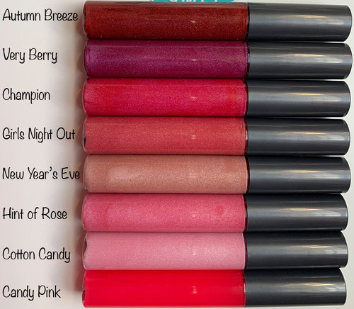 Kiss Freely Lip Gloss with Wand - Very Berry