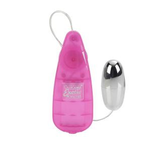 Bullet Vibrator with Pink Power Supply Case is a powerful stimulator. Silver Bullet Vibrator is versatile, compact, powerful and pocket sized sex toy! Multiple speed silver bullet vibrator is safe and pure for body and pleasure. Made using phthalate free, non-toxic materials Polypropylene PP power controller, ABS plastic with silver plating bullet. Vibrating sex toy requires 2 AA batteries, not included. Do not leave batteries in the vibrator between uses. Small personal massager measures 2 inches long by 1 inch wide. Bulk weight: 2.2 ounces