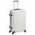 Hardcase Trolley Set 3 pcs Bright Silver ABS A949-91887