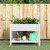 Garden Raised Bed White Polypropylene Large Durable A949-364177