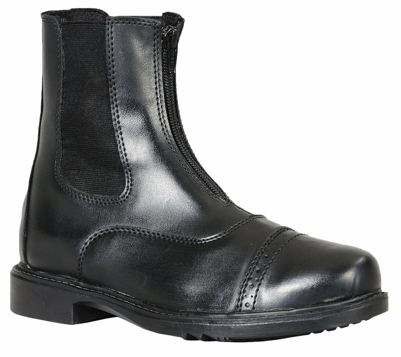 tuffrider ladies starter back zip field boots