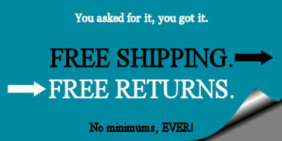 Free Returns Labels Changes!