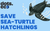 Save a sea-turtle hatchling's logo