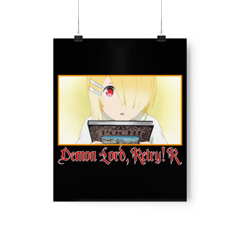 Demon Lord Retry R Art Satin Silky Poster for Home Decor