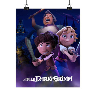 A Tale Dark and Grimm Art Satin Silky Poster for Home Decor