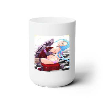 Sexy Jinx League of Legends White Ceramic Mug 15oz Sublimation BPA Free