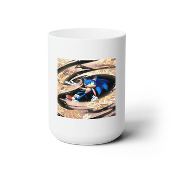 Sonic The Lost Hedgehog Tales White Ceramic Mug 15oz Sublimation BPA Free