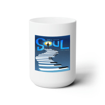 Soul White Ceramic Mug 15oz Sublimation BPA Free