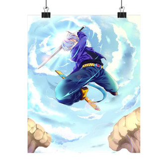 Future Trunks Dragon Ball Z Silky Poster Satin Art Print Wall Home Decor