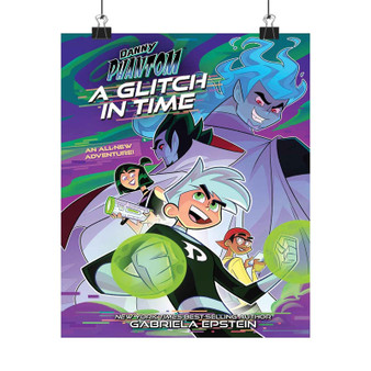 Danny Phantom A Glitch in Time Art Satin Silky Poster for Home Decor