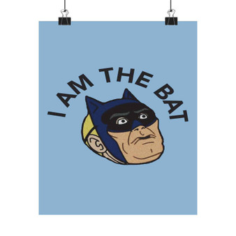 Hank Venture I Am The Bat Venture Bros Silky Poster Satin Art Print Wall Home Decor