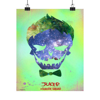 Joker Galaxy Suicide Squad Silky Poster Satin Art Print Wall Home Decor