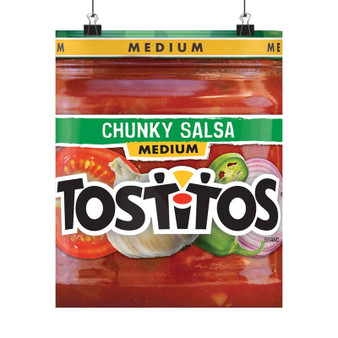 Tostitos Medium Chunky Salsa Silky Poster Satin Art Print Wall Home Decor