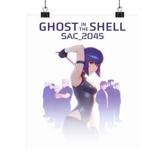 Ghost in the Shell SAC 2045 Art Satin Silky Poster for Home Decor