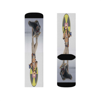 Jillian Holtzmann Ghostbusters Sublimation White Socks Polyester Unisex Regular Fit