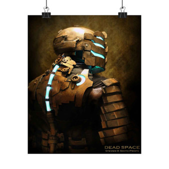 Isaac Clarke Dead Space Art Satin Silky Poster for Home Decor