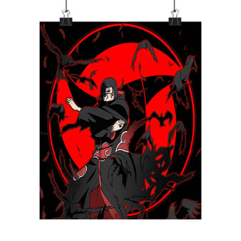 Itachi Uchiha Art Satin Silky Poster for Home Decor