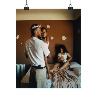 Kendrick Lamar Mr Morale The Big Steppers Art Satin Silky Poster for Home Decor