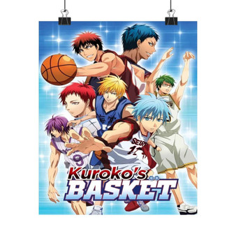 Kuroko s Basketball Art Satin Silky Poster for Home Decor