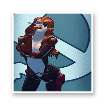 Molotov Cocktease The Venture Bros Kiss-Cut Stickers White Transparent Vinyl Glossy