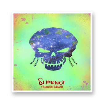 Slipknot Galaxy Suicide Squad Kiss-Cut Stickers White Transparent Vinyl Glossy