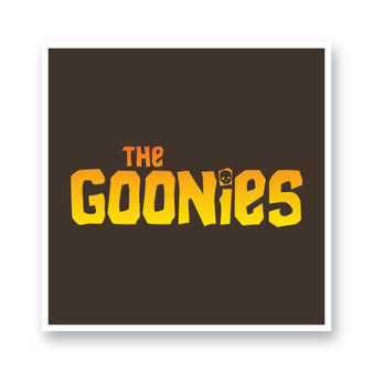 The Goonies Products Kiss-Cut Stickers White Transparent Vinyl Glossy