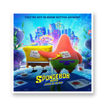 The Spongebob Movie Sponge on the Run Kiss-Cut Stickers White Transparent Vinyl Glossy