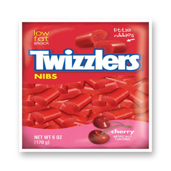 Twizzlers Kiss-Cut Stickers White Transparent Vinyl Glossy