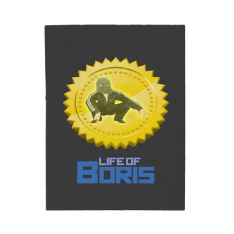 Life of Boris Velveteen Plush Polyester Blanket Bedroom Family