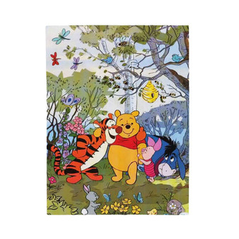 Pooh and Friends Disney Velveteen Plush Polyester Blanket Bedroom Family
