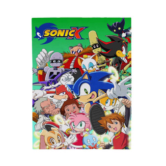 Sonic X Velveteen Plush Polyester Blanket Bedroom Family