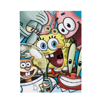 Spongebob and Friends Velveteen Plush Polyester Blanket Bedroom Family