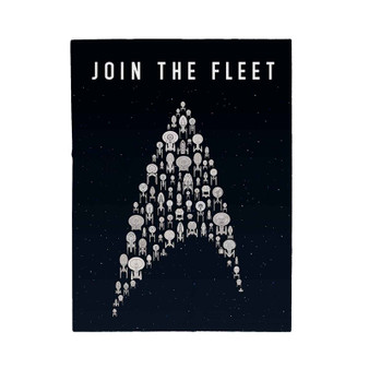 Star Trek Join The Fleet Velveteen Plush Polyester Blanket Bedroom Family