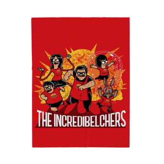 The Incredibles Bob Burgers Velveteen Plush Polyester Blanket Bedroom Family