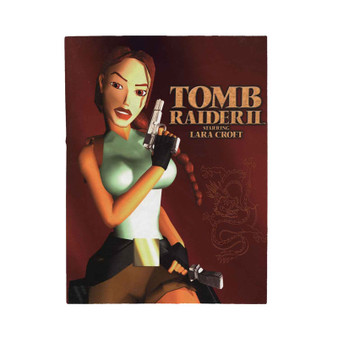 Tomb Raider Lara Croft Velveteen Plush Polyester Blanket Bedroom Family