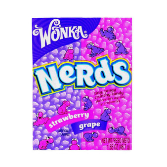 Wonka Nerds Grape and Strawberry Velveteen Plush Polyester Blanket Bedroom Family