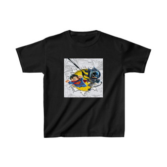 Batman and Superman Lego Unisex Kids T-Shirt Clothing Heavy Cotton Tee