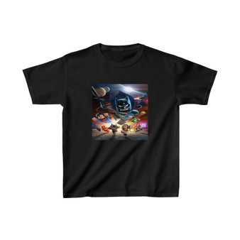 DC Comics Superheroes Lego Unisex Kids T-Shirt Clothing Heavy Cotton Tee