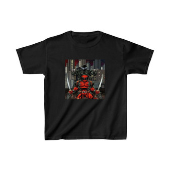 Deadpool Snake Eyes Unisex Kids T-Shirt Clothing Heavy Cotton Tee