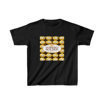 Ferrero Rocher Chocolate Unisex Kids T-Shirt Clothing Heavy Cotton Tee