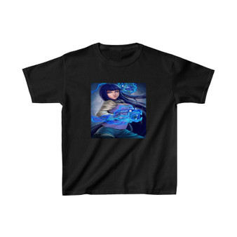 Hinata Hyuga Naruto Unisex Kids T-Shirt Clothing Heavy Cotton Tee