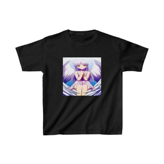 Kanade Angel Beats Unisex Kids T-Shirt Clothing Heavy Cotton Tee