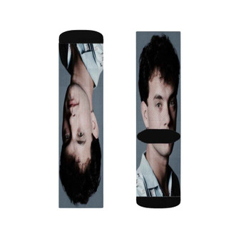 Tom Hanks Polyester Sublimation Socks White