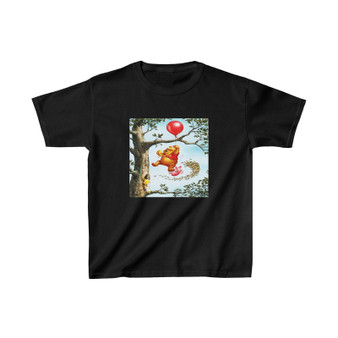 Pooh and Piglet Unisex Kids T-Shirt Clothing Heavy Cotton Tee